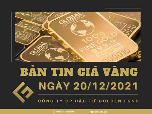 GIÁ VÀNG HÔM NAY 20/12: USD TĂNG TRỞ LẠI, LIỆU VÀNG CÓ GIẢM?